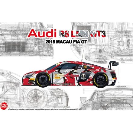 Nunu Audi R8 LMS GT3 Macau FIA GT World Cup Championship 2015 makett