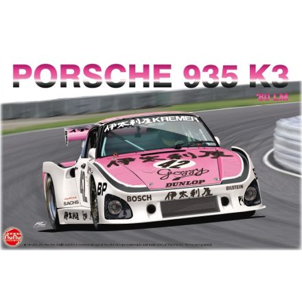 Nunu Porsche Kremer 935 K3 Sponsored By Gozzy 24 Hours Le Mans 1980 makett