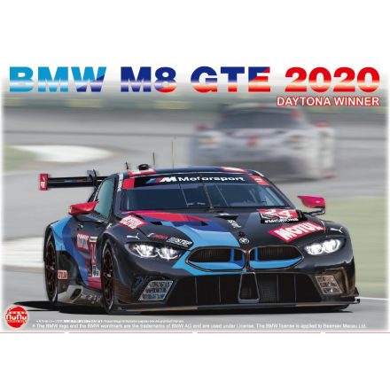 Nunu BMW M8 GTE 2020 DAYTONA 24 HOURS WINNER makett