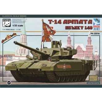 Panda Hobby T-14 Armata MBT Objext 148 harcjármű makett