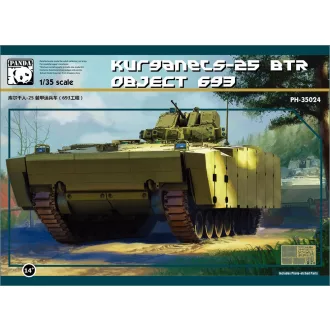Panda Hobby BTR Object693 Kurganet-25 harcjármű makett