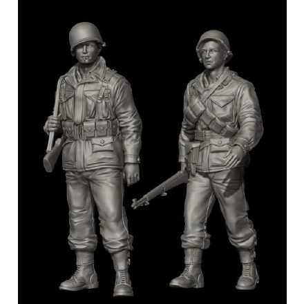 PanzerArt US Soldiers in M43 uniform set