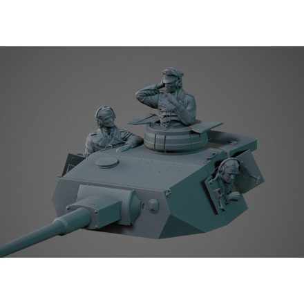 PanzerArt German Panzerjacke turret crew (PzIII & PzIV tanks)
