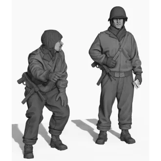 PanzerArt US Army Tankers in Ardennes set