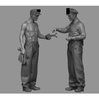 PanzerArt Waffen-SS Tank mechanics set