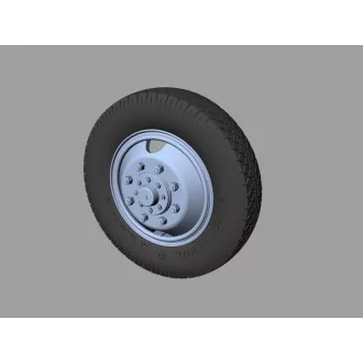 PanzerArt Mercedes LG 3000 Road Wheels (Commercial Pattern) 