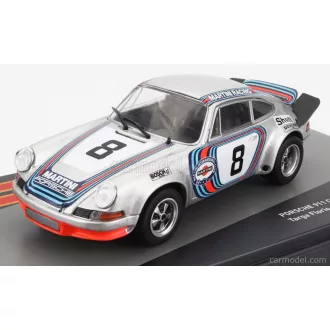   EDICOLA PORSCHE 911 CARRERA 2.8 RSR COUPE TEAM MARTINI RACING N 8 WINNER TARGA FLORIO 1973 HERBERT MULLER - GIJS VAN ENNEP