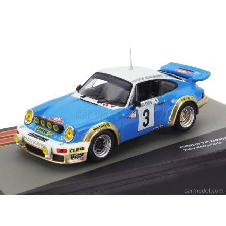 EDICOLA PORSCHE 911 SC 3.0L GITANES (night version) N 3 WINNER RALLY MONTECARLO 1978 JEAN PIERRE NICOLAS - VINCENTE LAVERNE
