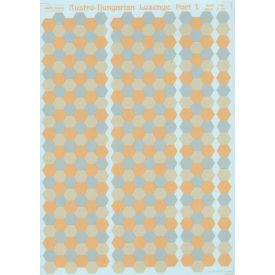  Print Scale Austro-Hungarian Lozenge Part 1 Wet decal In the complete set 2 sheets