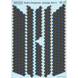   Print Scale Austro-Hungarian Lozenge Part 2 In the complete set 3 sheets