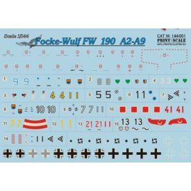 Print Scale Focke-Wulf Fw-190A-2/Fw-190A-9