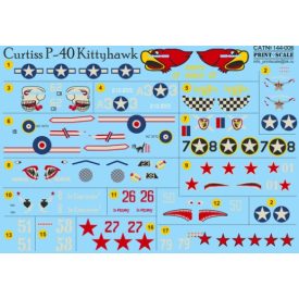 Print Scale Curtiss P-40 Kittyhawk matrica