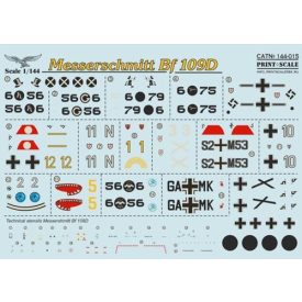 Print Scale Messerschmitt Bf-109D