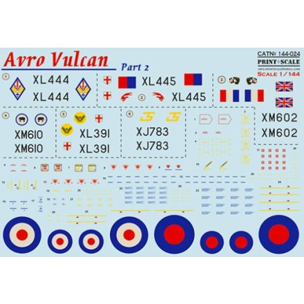 Print Scale Avro Vulcan. Part 2 matrica
