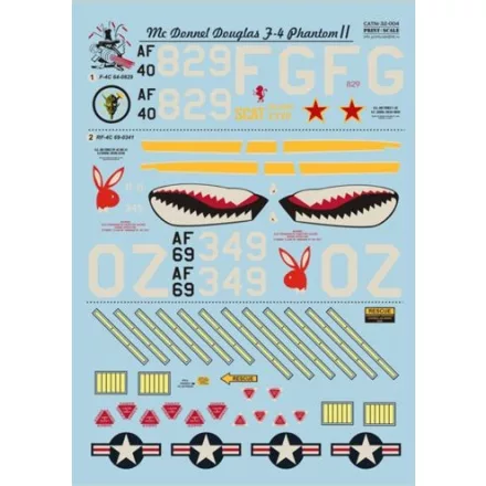 Print Scale McDonnell F-4C Phantom II in Viet Nam war Part 1