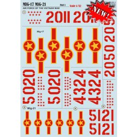 Print Scale MiG-17 MiG-21 Air force of the Vietnam