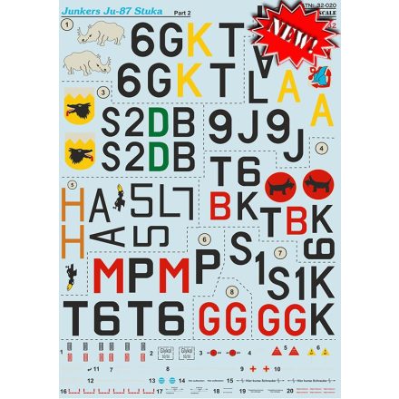 Print Scale Junkers Ju-87 'Stuka' Part 2 matrica