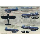 Print Scale Vought F4U_4 Corsair The complete set matrica