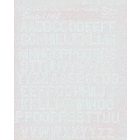 Print Scale USAF modern stencil letters and numbers. White