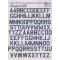 Print Scale USAF modern letters and numbers. Guship Grey