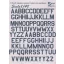 Print Scale USAF modern letters and numbers. Guship Grey