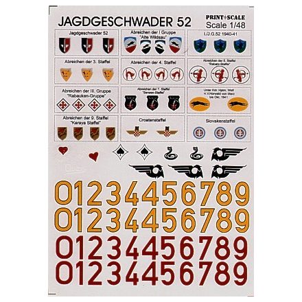 Print Scale Jagdgeschwader 52