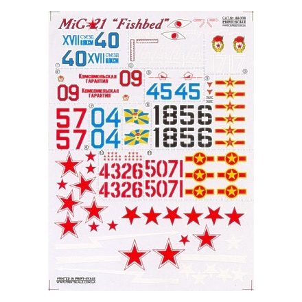 Print Scale Mikoyan MiG-21 Fishbed