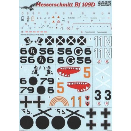 Print Scale Messerschmitt Bf-109D Part 1