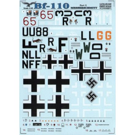 Print Scale Messerschmitt Bf-110 Part.2