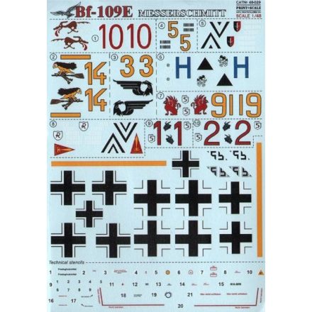 Print Scale Messerschmitt Bf-109E Part 1