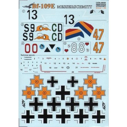 Print Scale Messerschmitt Bf-109E-4 Part 2