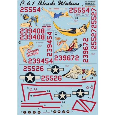 Print Scale Northrop P-61A 'Black Widow' Part 1