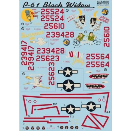 Print Scale Northrop P-61A 'Black Widow' Part 2