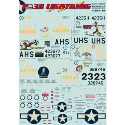 Print Scale Lockheed P-38 Lightning Part 1