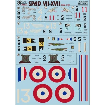 Print Scale Spad VII-XVII Part 1