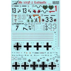 Print Scale Messerschmitt Bf-109F-2 Part 1