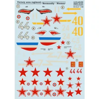   Print Scale Victory aces regiment "Normandie-Nieman"