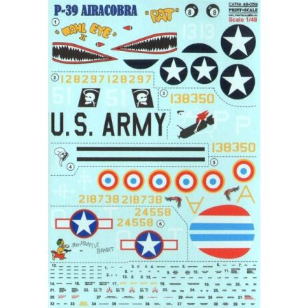 Print Scale Bell P-39 Airacobra
