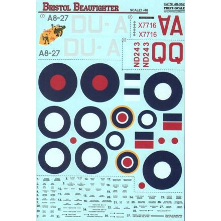 Print Scale Bristol Beaufighter