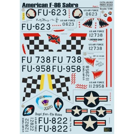 Print Scale North-American F-86E Sabre Part 1