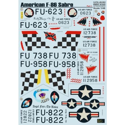 Print Scale North-American F-86E Sabre Part 1