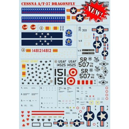 Print Scale Cessna A-37/T-37 Dragonfly