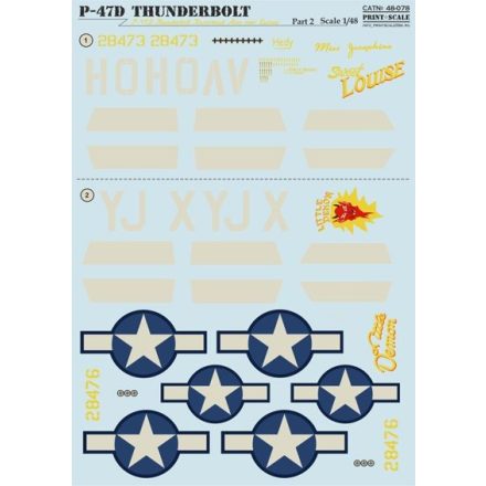 Print Scale Republic P-47D Thunderbolt 'Razorback'