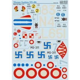 Print Scale Morane-Saulnier MS.406C1