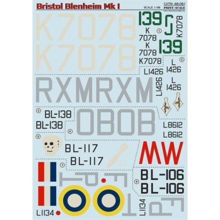 Print Scale Bristol Blenheim Mk.I