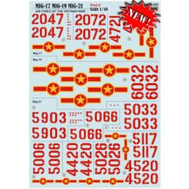 Print Scale MIG Air force of the Vietnam war Part-2