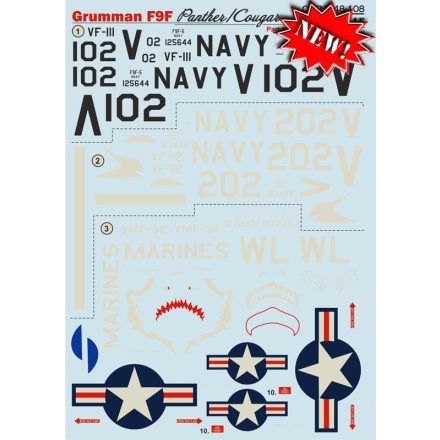 Print Scale Grumman F9F Panther part-1