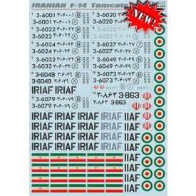 Print Scale Iranian Grumman F-14A Tomcats