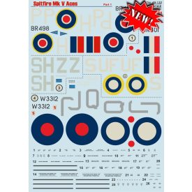 Print Scale Spitfire Mk.V Aces Part-1