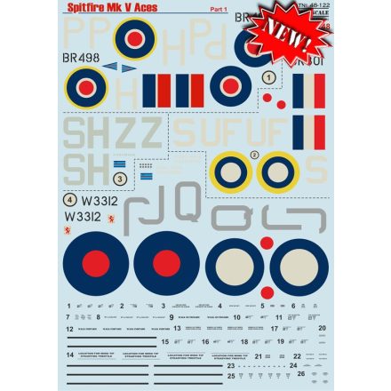 Print Scale Spitfire Mk.V Aces Part-1